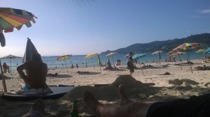 Nachmittag am Strand von Patong