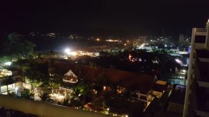 Patong bei Nacht von unserem Balkon